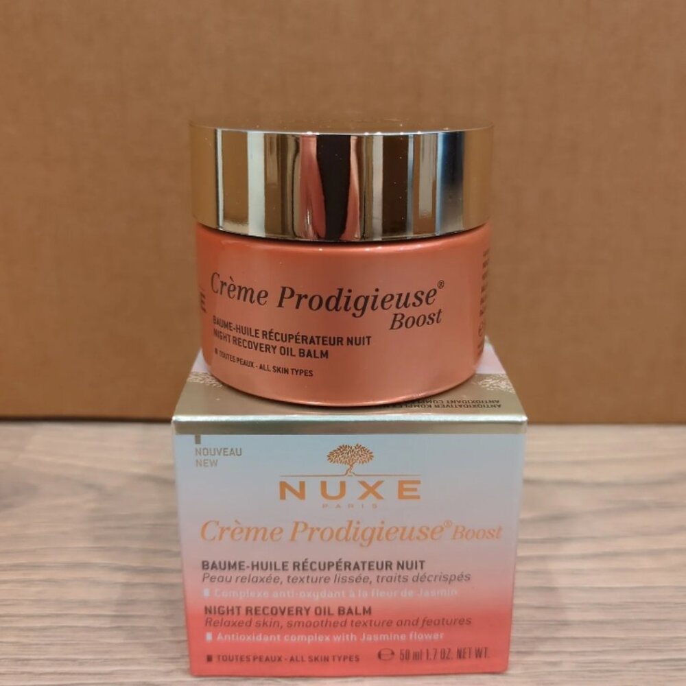 NUXE Night Recovery Oil Balm Antioxidant complex Creme Prodigieuse Boost 50ml NW